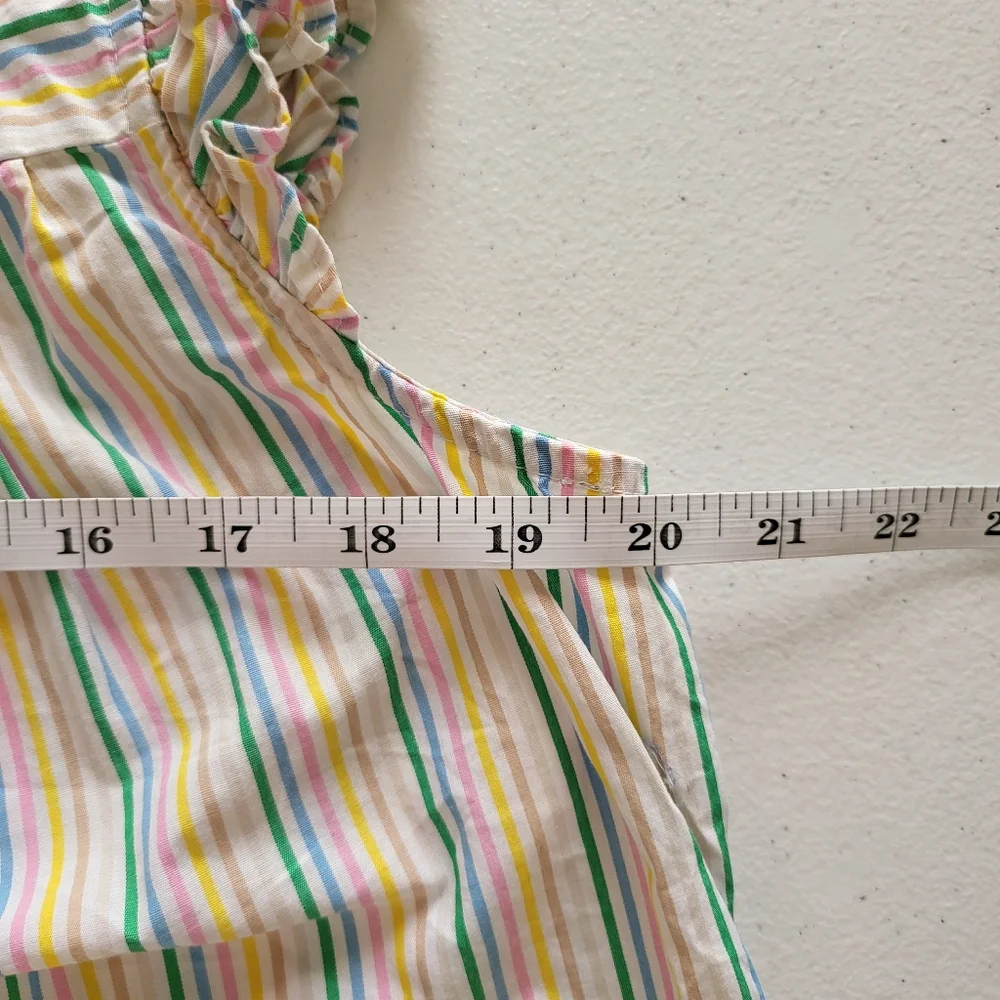 J.crew Women's Blouse Sleeveless Tops Stripes